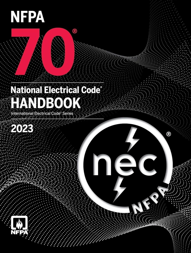 NFPA 70, National Electrical Code Handbook, 2023 Edition Hardcover In English - Image 1 of 1