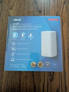 ASUS ZenWiFi BD5 Outdoor Dual-Band WiFi 7 Mesh Router 5000 Mbps 2500 sq ft (1pk) - Picture 1 of 2