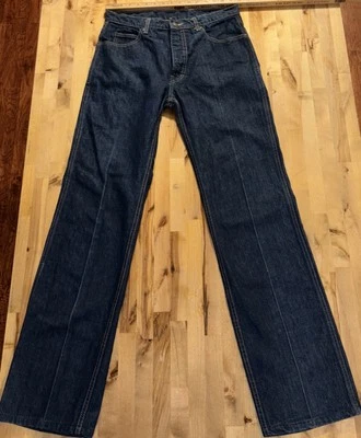 Vintage CALVIN KLEIN Blue Denim Straight Leg Jeans w/Scovill Zipper Fits 32x34 - Image 1 of 4