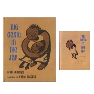 THE GENIE IN THE JAR by Nikki Giovanni (1996, Hardcover) Children's Book SIGNED - Bild 1 von 8