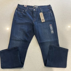 Levi's 505 Jeans, Women's Straight Leg Mid Rise Denim Jean Pants, NWT Size 16/33 - Picture 1 of 7