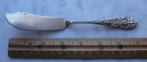 Cuchillo de mantequilla maestro de plata esterlina Knowles APOLLO - Imagen 1 de 5