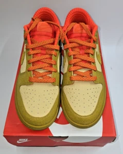 Nike Dunk Low Sesame/Bronzine-Picante Red FQ8897-252 Size 11.5 Mens/10 Women NIB - Picture 1 of 10