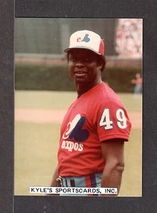 Warren Cromartie EXPOS UNSIGNED 3-1/2 x 4-13/16 COLOR ORIGINAL SNAPSHOT PHOTO 19 - Picture 1 of 1