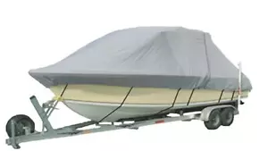 Robalo 1820 - CC Cuddy WA WAC T-Top Hard Top Storage Boat Cover Gray - Foto 1 di 2
