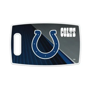 Indianapolis Colts Large 14.5" x 9" Hard Plastic NFL Team Cutting Board Kitchen - Picture 1 of 1