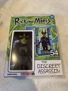 RICK AND MORTY THE DISCREET ASSASSIN McFarlane Toys 2016 54pcs Construction Set - Picture 1 of 4