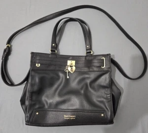 Juicy Couture Purse Black Has wear see pictures - Picture 1 of 8