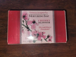 Cherry Blossom Scented Bar Soap Venezia Soapworks, Made In The USA! New In Box! - Picture 1 of 4