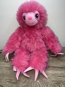 Build a Bear Sloth Peluche Rosa Brillo Suave Juguete BAB 2019 Retirado 18” - Imagen 1 de 7