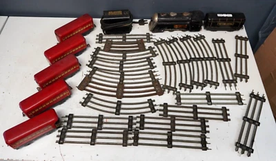 Vintage Marx Train Set Commodore Vanderbilt New York Central - Image 1 of 4