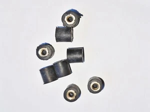 1x Gummipuffer Typ C Ø 8x8 M3 x 3  57° Shore Gummi Metall Puffer Silentblock - Bild 1 von 2