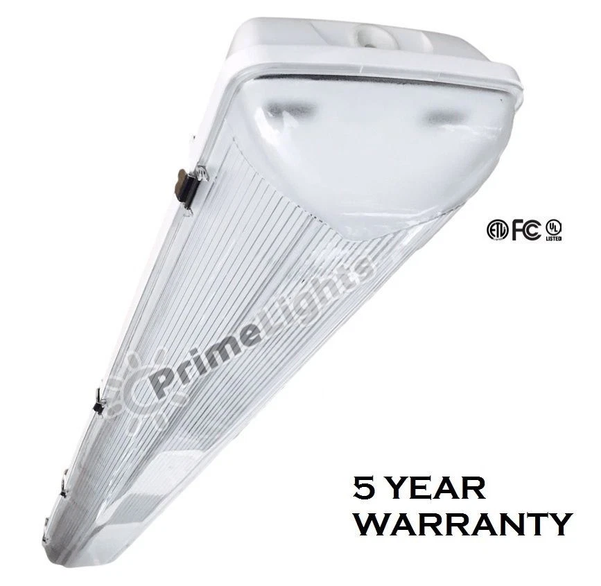 LED Vapor Tight Light Fixture 4' Two Lamp - As Bright As T5 -54 Watt T5HO NEW - Image 1 of 1