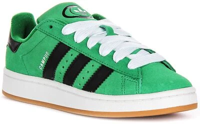 Adidas Campus 00S 3 Rayas Leopardo Clásico Años 90 Mujer Tenis Verde EE. UU. 4 - 9 Foto 1 de 4