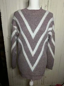 Chevron Tunic Sweater - small - Picture 1 of 2