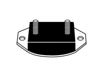 For 1956-1965, 1967-1974 Volkswagen Karmann Ghia Engine Mount 56282RHMG 1964 - Image 1 of 2