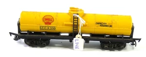 Tri-ang OO / HO Scale R117 SHELL Single Dome Tank Car Yellow SOLD AS IS L-348 - Picture 1 of 10