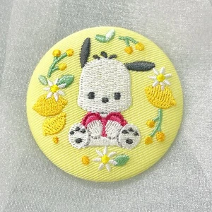 Sanrio Pochacco Embroidery Pin from Japan  - Picture 1 of 6