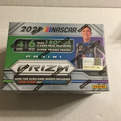 New 2021 Panini Prizm Nascar Blaster Box - 27 Cards - Image 1 of 4