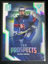 Simon Nemec 2022 SportZoo Hokejove Slovensko Top Prospects RC Card #TP-3