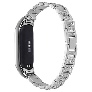 For Xiaomi Mi Band 7 6 5 4 3 Stainless Steel Watch Band Metal Replacement Strap - Picture 1 of 12