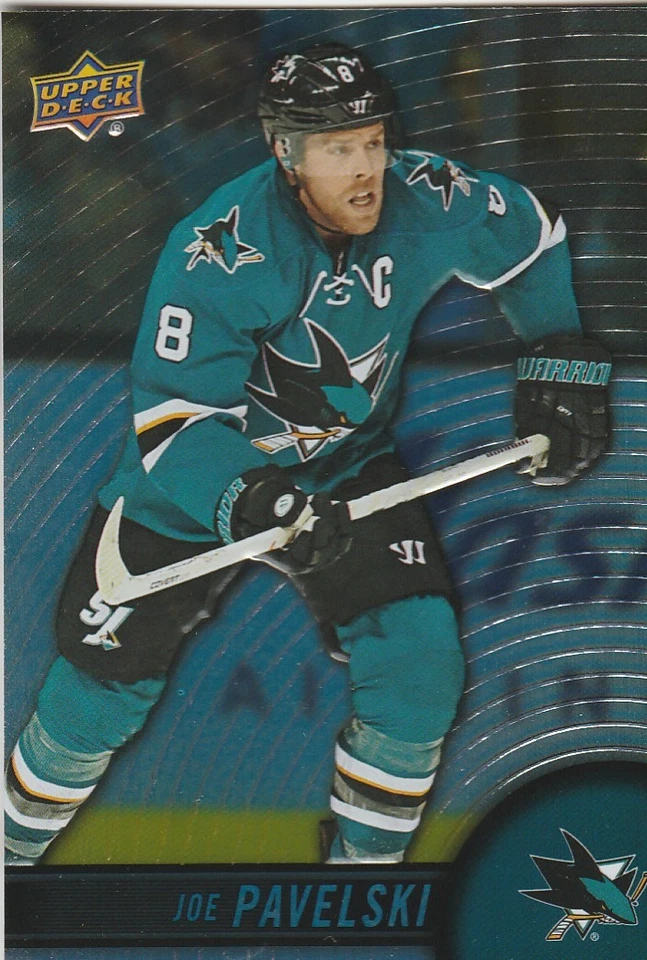2017/2018 HOCKEY CARD TIM HORTONS - JOE PAVELSKI NO 7 - Image 1 of 1