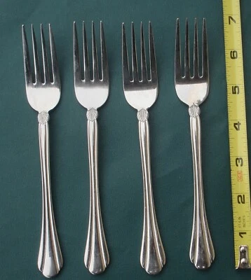 Pfaltzgraff ARTESIA 4 tenedores de ensalada Corea 18/8 acero inoxidable 6 3/4" Foto 1 de 3