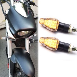Motorcycle LED Turn Signals Indicator Light For Suzuki Boulevard C50 M50 M95 S40 - Picture 1 of 12
