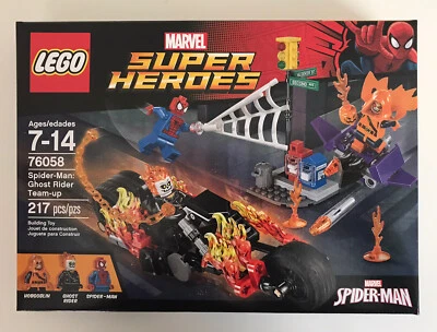 LEGO 76058 Marvel Super Heroes Spider-Man Ghost Rider Team-Up -New in Sealed Box - Image 1 of 4