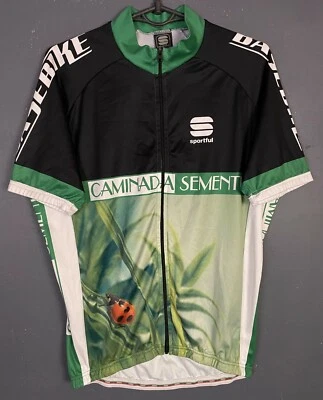 CAMISA PARA HOMBRES DEPORTIVA CYCLOSMO CICLISMO BICICLETA JERSEY MAILLOT MAGLIA TALLA M 3 Foto 1 de 4