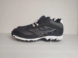 Mizuno 9-Spike Dominant 2 Mid Baseball Cleats, Men's 12.5 US - Picture 1 of 7