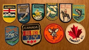Vintage Aufnäher Patches Konvolut Canada Seltene Rare Stücke - Bild 1 von 10