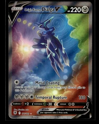 Origin Forme Dialga V 177/189 SWSH10: Astral Radiance Pokémon Card NM - Image 1 of 2