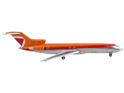 Boeing 727-200 Avión Comercial "CP Air" Naranja y Plateado con Rayas Rojas 1 Foto 1 de 2