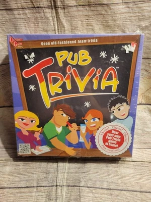  2012Pub Trivia Good Old Fashioned Team Trivia University Games Game NEW Sealed  - Image 1 of 4