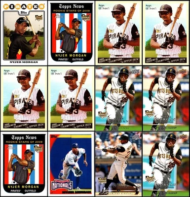 Nyjer Morgan (31) Card Lot - RARE TREASURE - Image 1 of 4