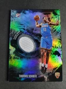 Thomas Sorber 2025-26 Topps Basketball Rise to the Occasion Rainbow Relic - Picture 1 of 2