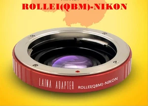 Adattatore per obiettivo Rollei QBM a fotocamera Nikon NF AI ROLLEI (QBM)-AI - Picture 1 of 4