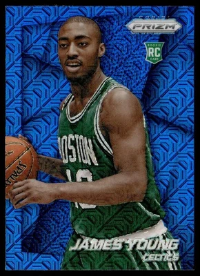 Panini Prizm Prizms 2014-15 azul James Young Boston Celtics #265 Foto 1 de 2