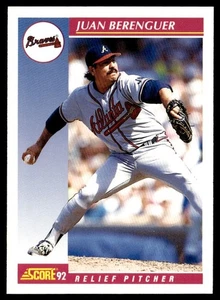 1992 Score Juan Berenguer Atlanta Braves #216 - Bild 1 von 2