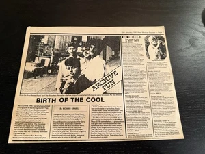 Nuevo Musical Express 1981 promoción Stray Cats vintage - Imagen 1 de 4