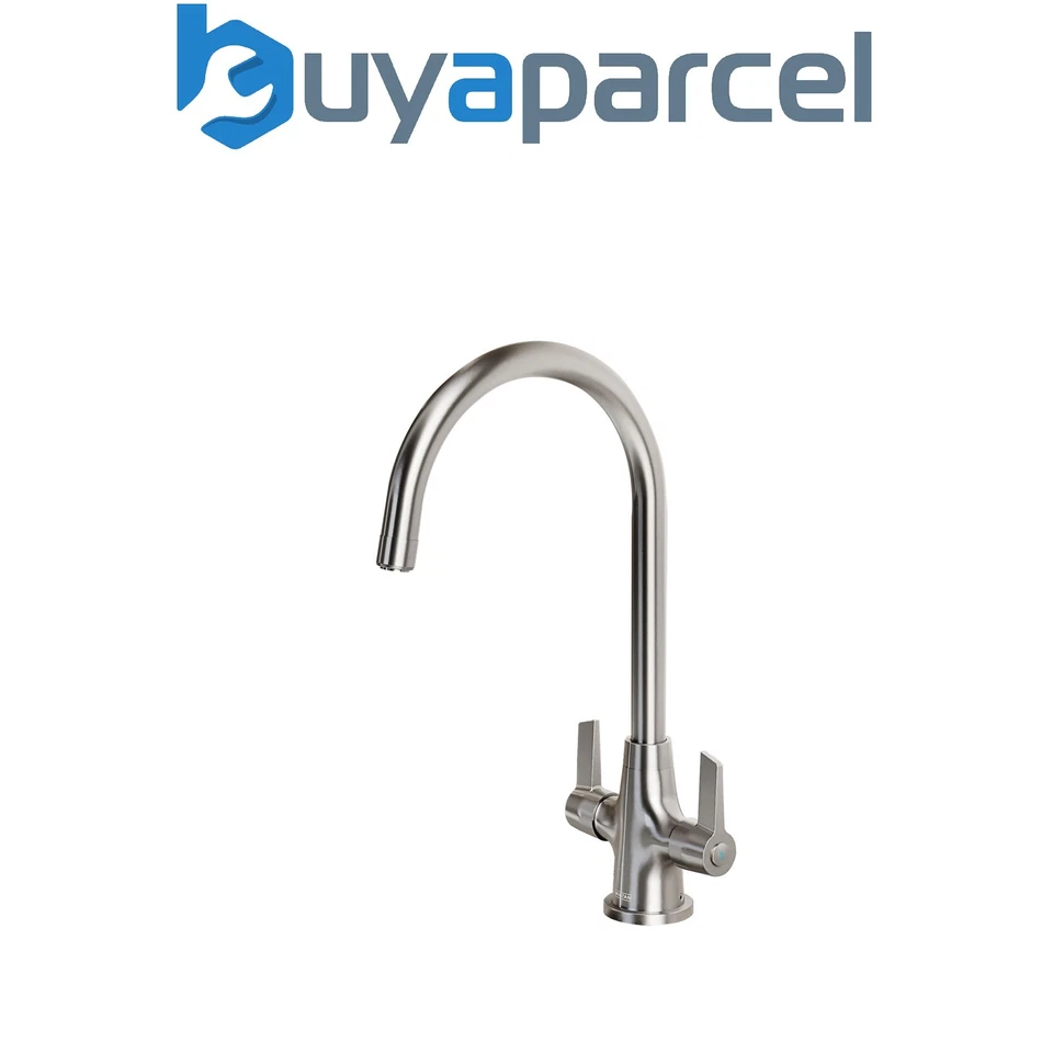 Bristan EC SNK EF BN Echo Easyfit Mono Sink Mixer Brushed Nickel + Easy Fit Base - Image 1 of 1