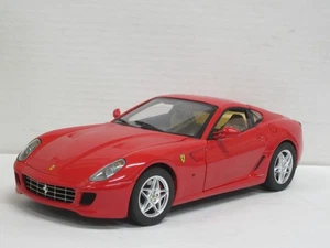 Ferrari 599 GTB Coupé in rot ohne Box Hot Wheels Elite 1:18 - Bild 1 von 7