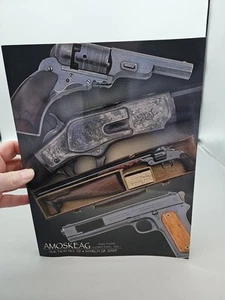 Amoskeag Firearms Auction Catalog Booklet March 28 2009 Excellent - Picture 1 of 8