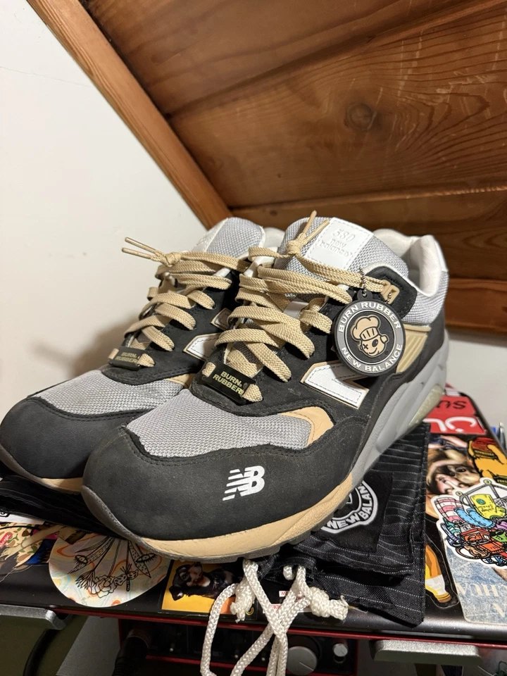 NEW BALANCE X BURN RUBBER MT580 WHITE COLLAR OG ALL - Image 1 of 4