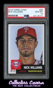 Topps Living Set #86 Nick Williams PSA 10 (GEM MINT) RC - Bild 1 von 2
