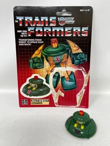 Transformers 1985 G1 Autobot Cosmos con reverso de tarjeta - Imagen 1 de 5