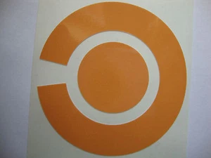   GOLDEN 16 CROWN GREEN BOWLS STICKERS LAWN BOWLS FLAT GREEN 8 FINGER + 8 THUMB  - Picture 1 of 2