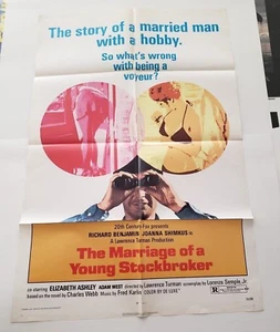 The Marriage Of A Young Stockbroker 1971 Original Movie Poster One Sheet 27x41 - Picture 1 of 3