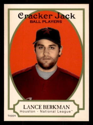 2005 Topps Cracker Jack  #47 Lance Berkman Houston Astros - Image 1 of 2